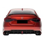 Honda Civic Fe (2021 - 2023) Yofer Style Arka Ek Ve Led (Plastik)